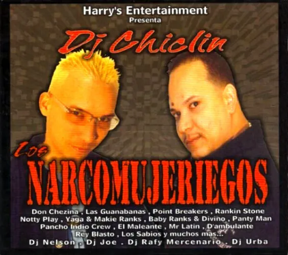DJ Chiclin - Los Narco Mujeriegos en CD físico